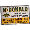 Image 1 : "McDonald Pumps And Water Systems" Self-Framed Embossed