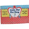 Image 1 : "Little Pal Pet Shop" Embossed Tin Sign