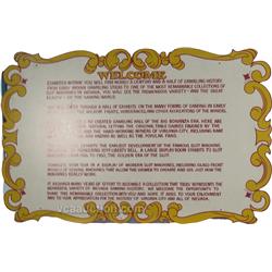 Wall Mount Wooden & Hand Painted Welcome Sign To The