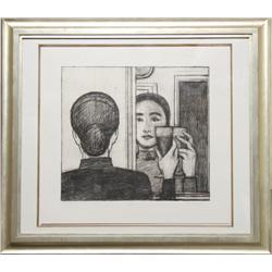 Will Barnet, Between Life and Life, Lithograph