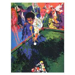 LeRoy Neiman, Black Break, Serigraph