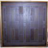Image 1 : Peter Stroud, Blue on Brown Overlap, Oil Painting