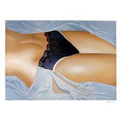 John Kacere, Blue Panties, Lithograph