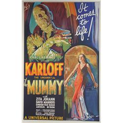 Boris Karloff in The Mummy, Movie Poster