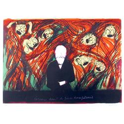 Elizabeth Franzheim, Cezanne, Lithograph