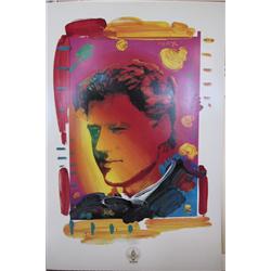 Peter Max, Clinton Inaugural v.3, Poster