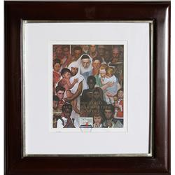 Norman Rockwell, Do unto others…, United Nations Lithograph