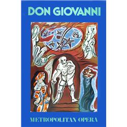 Andre Masson, Don Giovanni (Metropolitan Opera), Poster
