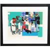 Image 1 : Romare Bearden, Family Dinner, Color Screenprint
