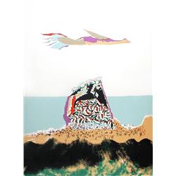 Benny Andrews, Glider, Lithograph