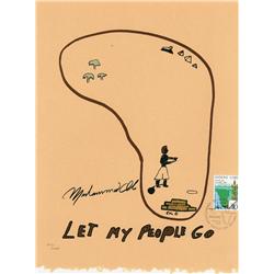 Muhammad Ali, Let My People Go, Lithograph