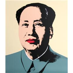 Andy Warhol, Mao 5, Serigraph, Sunday B. Morning