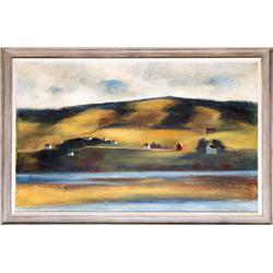Joseph Barber, Margaree Valley, Nova Scotia, Oil Painting