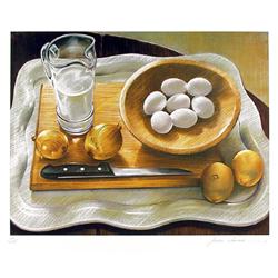 Sandra Lawrence, Milk Jug, Lithograph