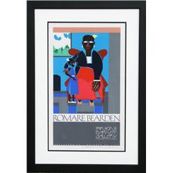 Romare Bearden, Mother and Child, Silkscreen Poster