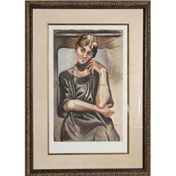 Pablo Picasso, Olga Picasso, Lithograph