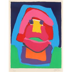 Karel Appel, Personnage I, Lithograph
