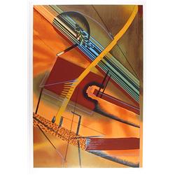 William Schwedler, Abstract Serigraph