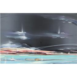 Elba Alvarez, Abstract Oil Painting