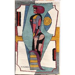 Richard Lindner, Portrait, Tapestry