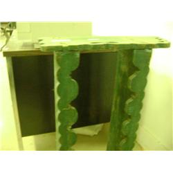 DECORATIVE WOOD TABLE