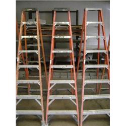 8' FIBERGLASS LADDER