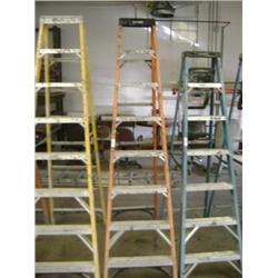 8' FIBERGLASS LADDER