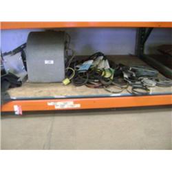 SHELF OF BELTS & WHEELS
