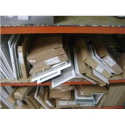 SHELF OF GRILLS/COVERS/REGISTER