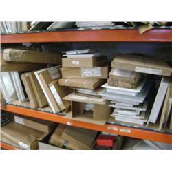 SHELF OF GRILLS/COVERS/REGISTER