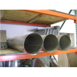 SHELF OF STAINLESS DUCTING