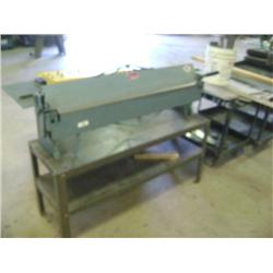 ROPER WHITNEY S422 22 GAUGE CONNECTICUT BENDING BRAKE