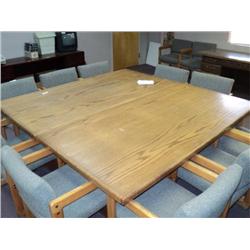 OAK CONFERENCE TABLE ***2 TIMES THE MONEY***