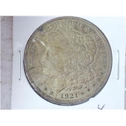 1921 MORGAN SILVER DOLLAR