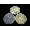 Image 2 : 1942, 43 & 44-D WALKING LIBERTY HALF DOLLARS