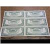 Image 2 : 6-ASSORTED $5 RED SEAL NOTES