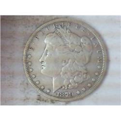 1879 MORGAN SILVER DOLLAR