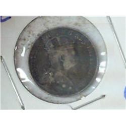 1902 CANADA FIVE CENTS SILVER