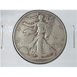1936-D WALKING LIBERTY HALF DOLLAR