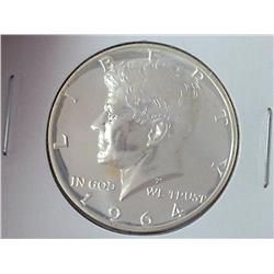 1964 KENNEDY HALF DOLLAR (SILVER) PROOF