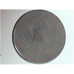 1863 CIVIL WAR TOKEN WITH CUD