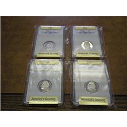 2000-S-03-S JEFFERSON NICKELS SGS PR70DCAM