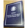 Image 2 : 1954 US SILVER PROOF SET (AS SHOWN)