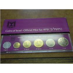 1972 ISRAEL UNC COIN SET