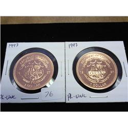 2-1997 LIBERIA $1 SPECIES SURVIVAL PLAN