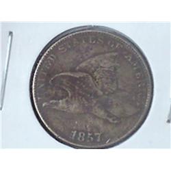 1857 FLYING EAGLE CENT
