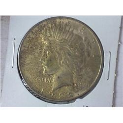 1922 PEACE SILVER DOLLAR