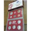 Image 2 : 2001 US SILVER PROOF SET (BETTER DATE)