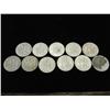 Image 2 : 11 ASSORTED SILVER ROOSEVELT DIMES