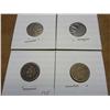 1859, 60, 62 & 82 INDIAN HEAD CENTS